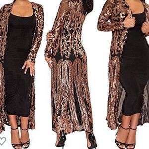 Sequins Kimono